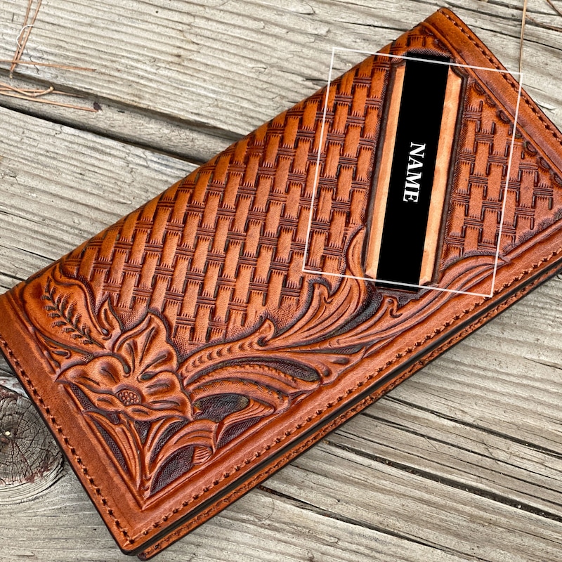 Roper Western Wallet - Etsy