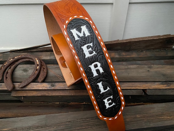 Merle haggard guitar strap deals