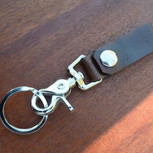 Leather Key Ring Holder/ Belt Attachment