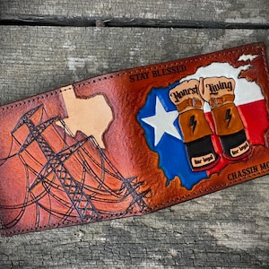 Carteras plegables personalizadas con temática de comercio/industria/trabajador de plataforma petrolera/electricista/ganadero/carpintero/piloto/agente de la ley/militar/pescador