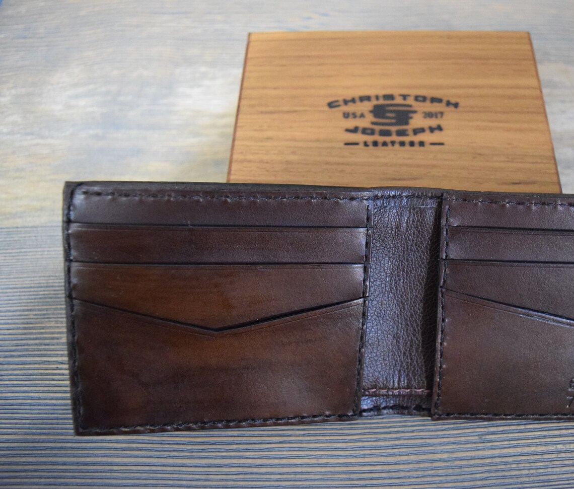Custom madeto Order Outdoorsmen Wallet With Buck Design Etsy