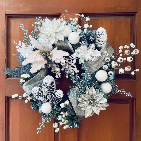 Walking In a Winter Wonderland - Handmade Wreath