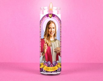 Bless You: Custom Prayer Candle, White Elephant gift, Funny unique gift, Maid Of Honor, Wedding Party, Unscented, Bridesmaid
