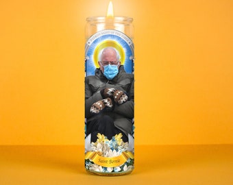 Vela de Oração Bernie Sanders: Santo Padroeiro da Vibração