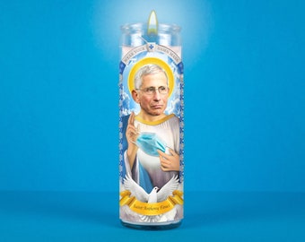 Vela de Oração de Santo Antônio Fauci - Vela Devocional Novidade