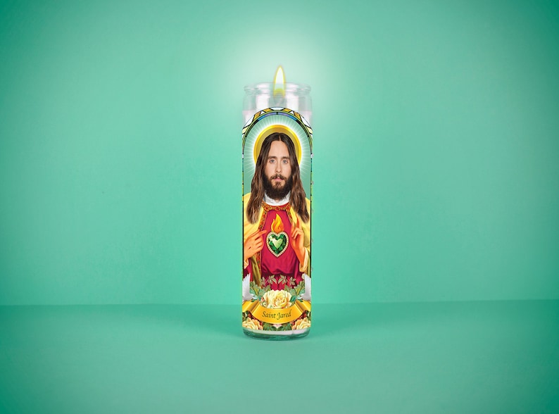 Saint Selfie: Custom Prayer Candle