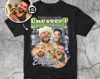 Camiseta personalizada de rapper pirata: presente com foto personalizada