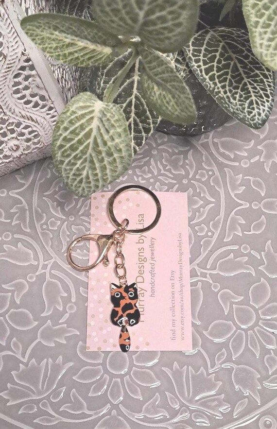 KEYRING & TORTOISESHELL PATTERN KEYRING 小物 TORTOISESHELL PATTERN