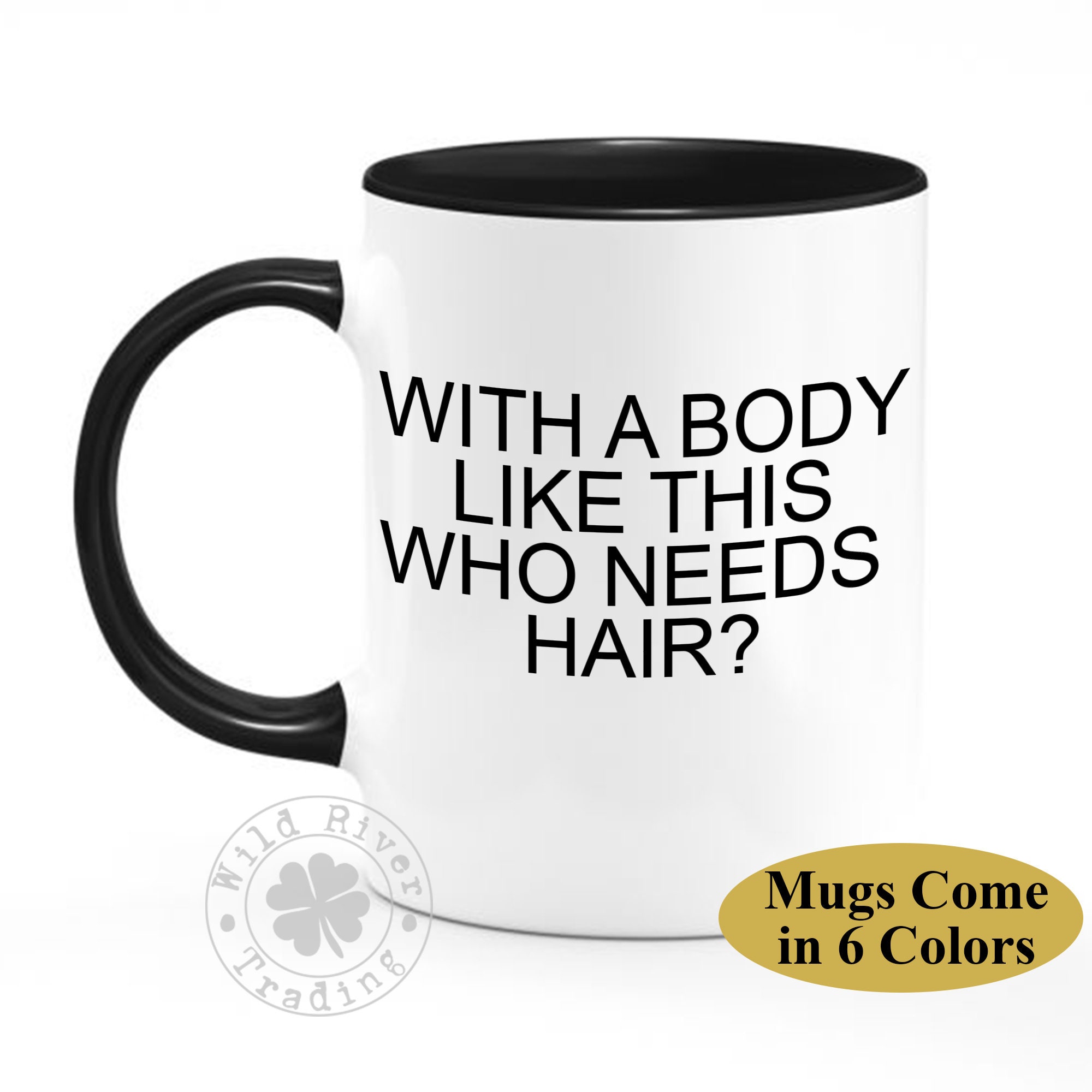 Funny Bald Joke Coffee Mug / Gift for Balding Man Woman in - Etsy Sweden