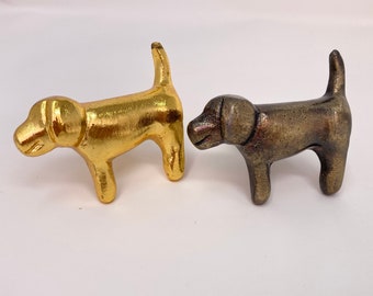 Pet Dog Dresser Knobs Mans Best Friend Drawer Pulls Yorkshire Terrier Dog Knobs Yorkie Dog, Cabinet Pull Handles