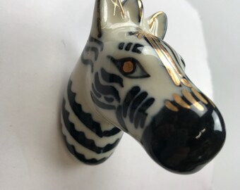 Zebra Knobs Etsy