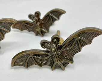 Bat Antique Bronze Knob, Animal Knob | Drawer Pull Door Knob Dresser