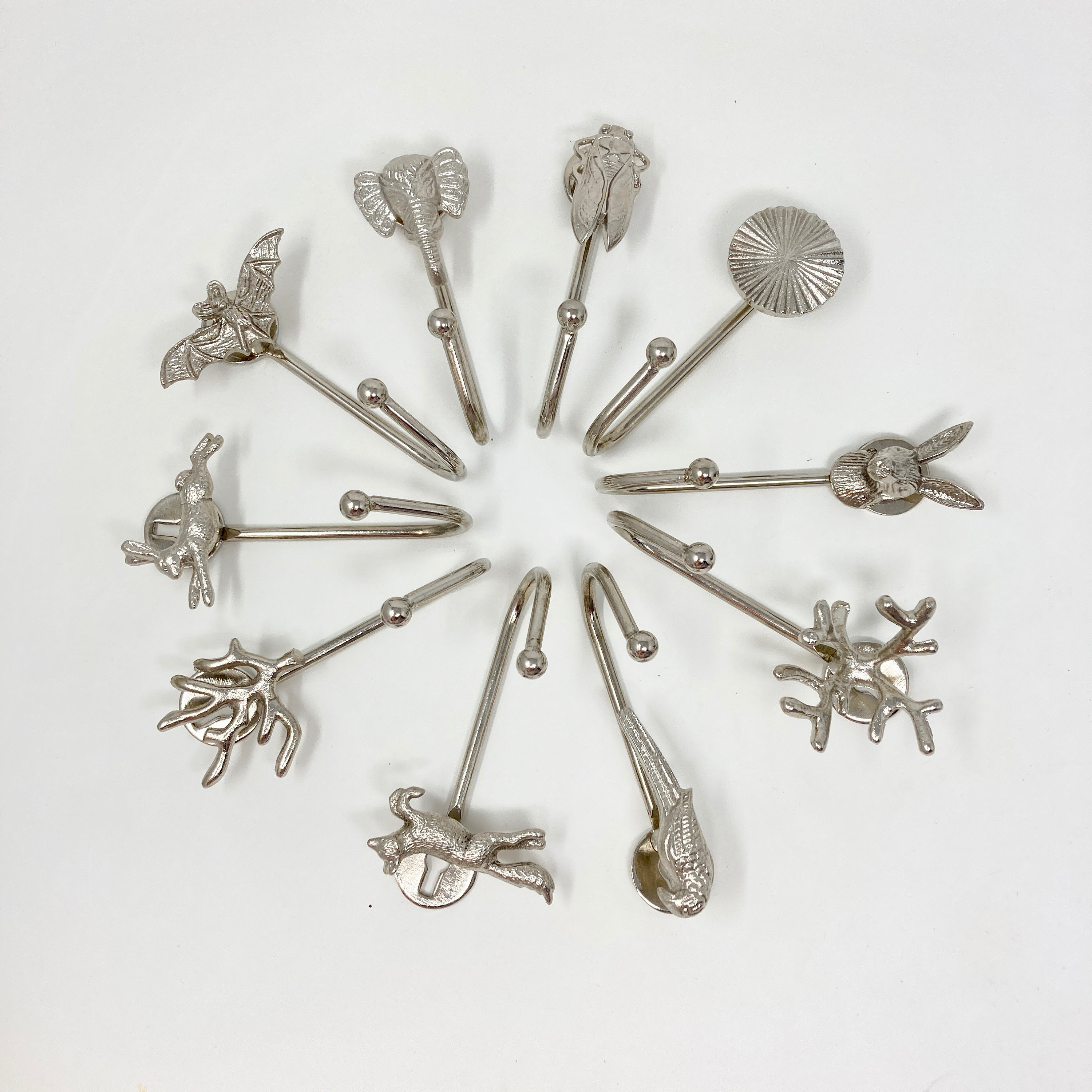 VARIVAS Gran Fishing Hooks - 30 Piece Pack, Silver, Spatula Hook Design - View #12