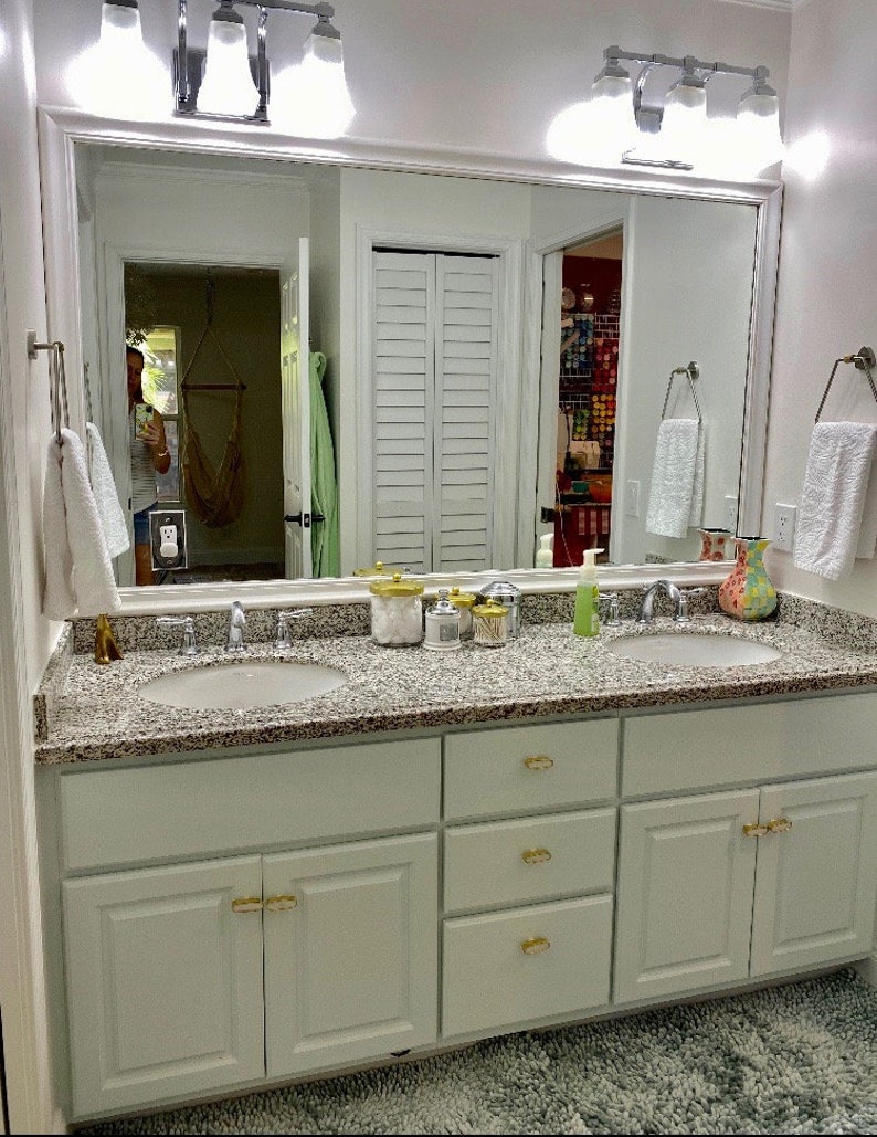 Oval Brass GOLD & Marble Stone Knob Drawer Pulls Drawer Etsy