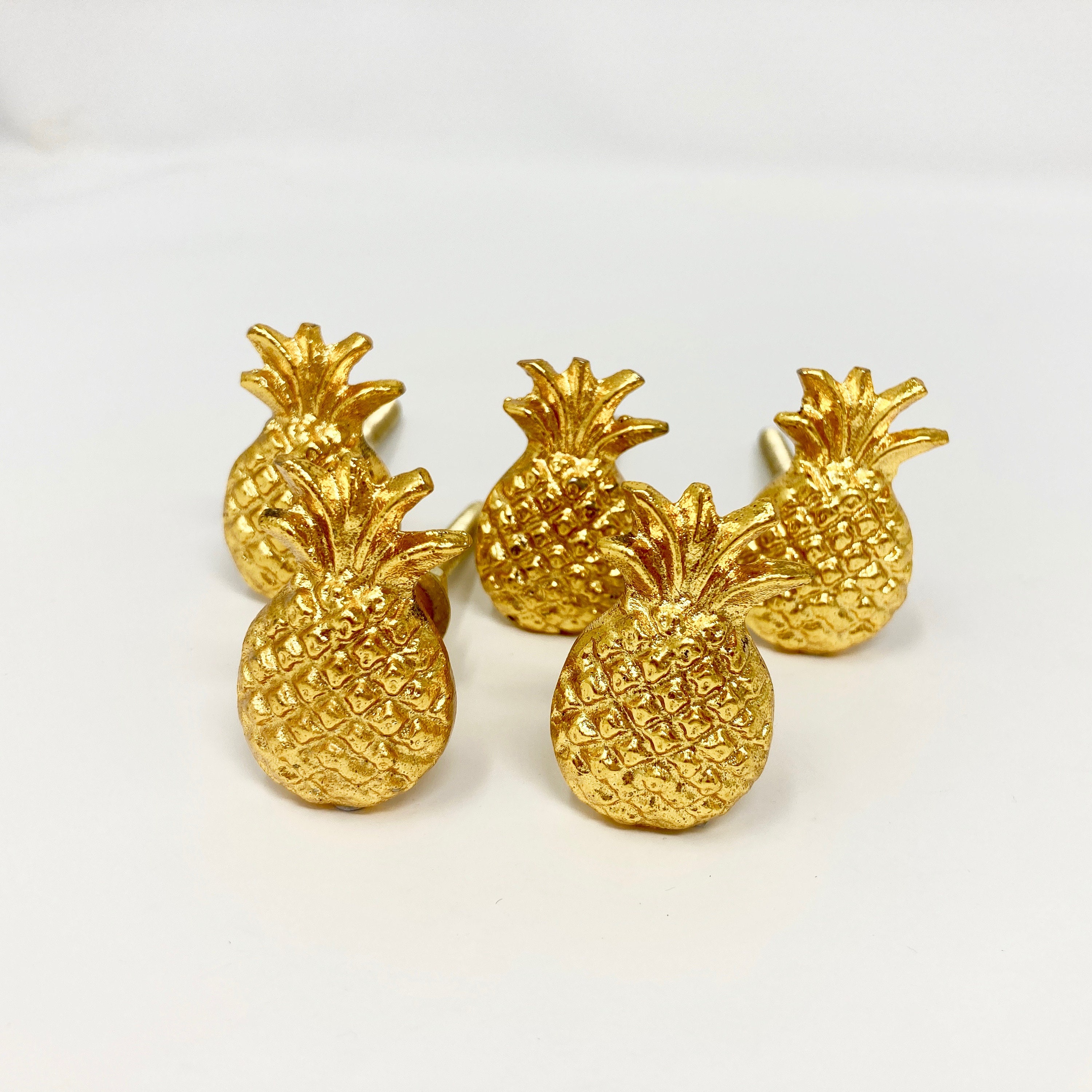 Pineapple Drawer Door Pull Knob sets 6 8 10 Handle Kitchen Etsy