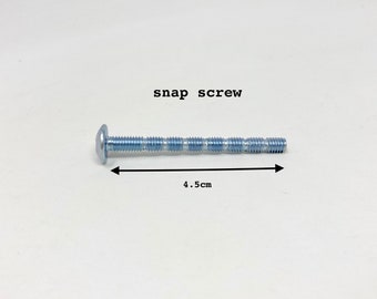 Snap Screw - Please check that your knob is compatible with this screw