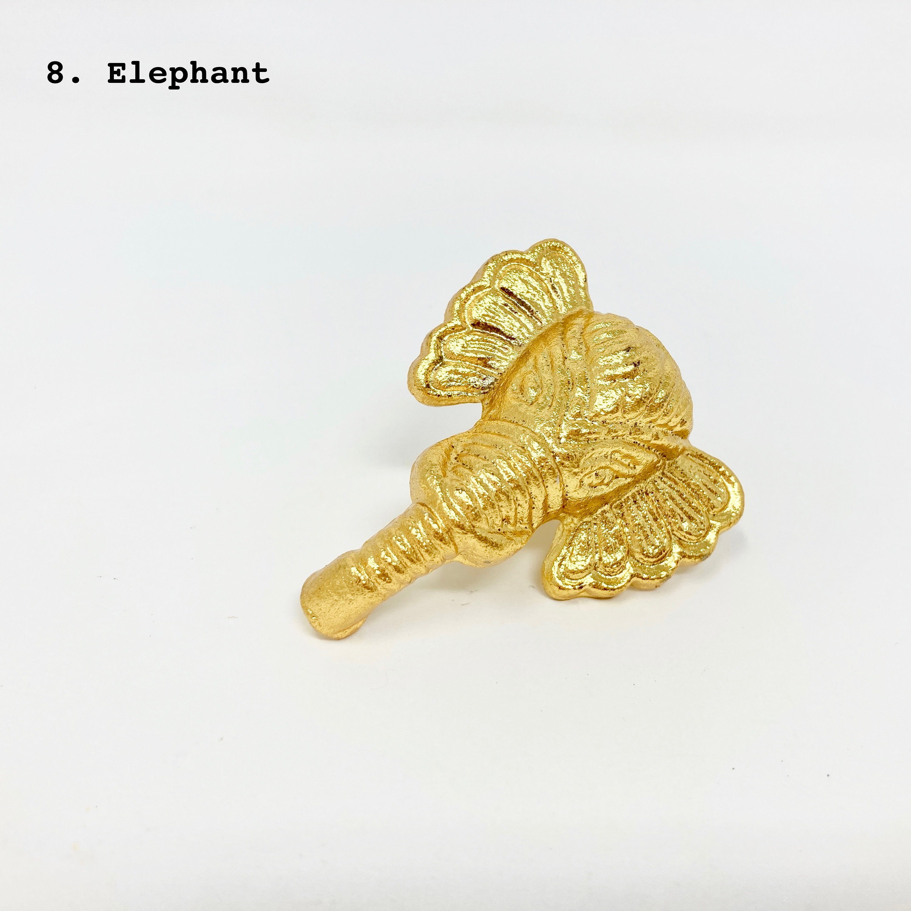 Pomelli Per Cassetti A Forma Di Animale - Oro Brillante, 16 Modelli, Con Viti - Foto 11