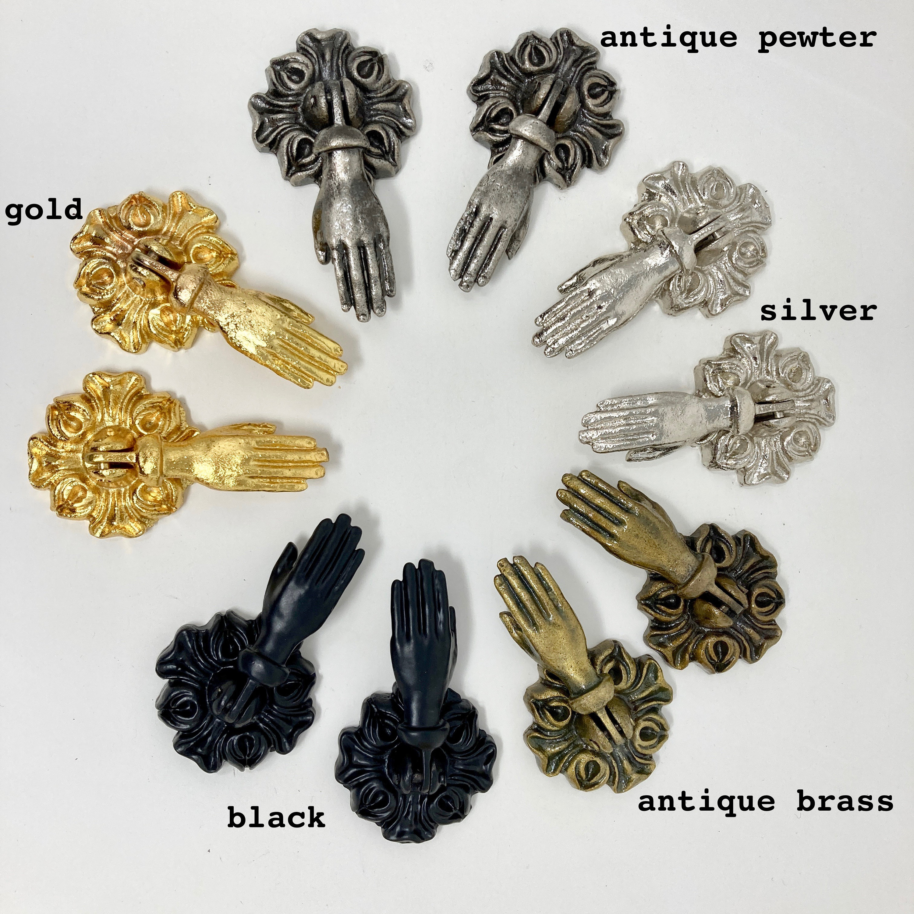 Victorian hand clip - Etsy 日本