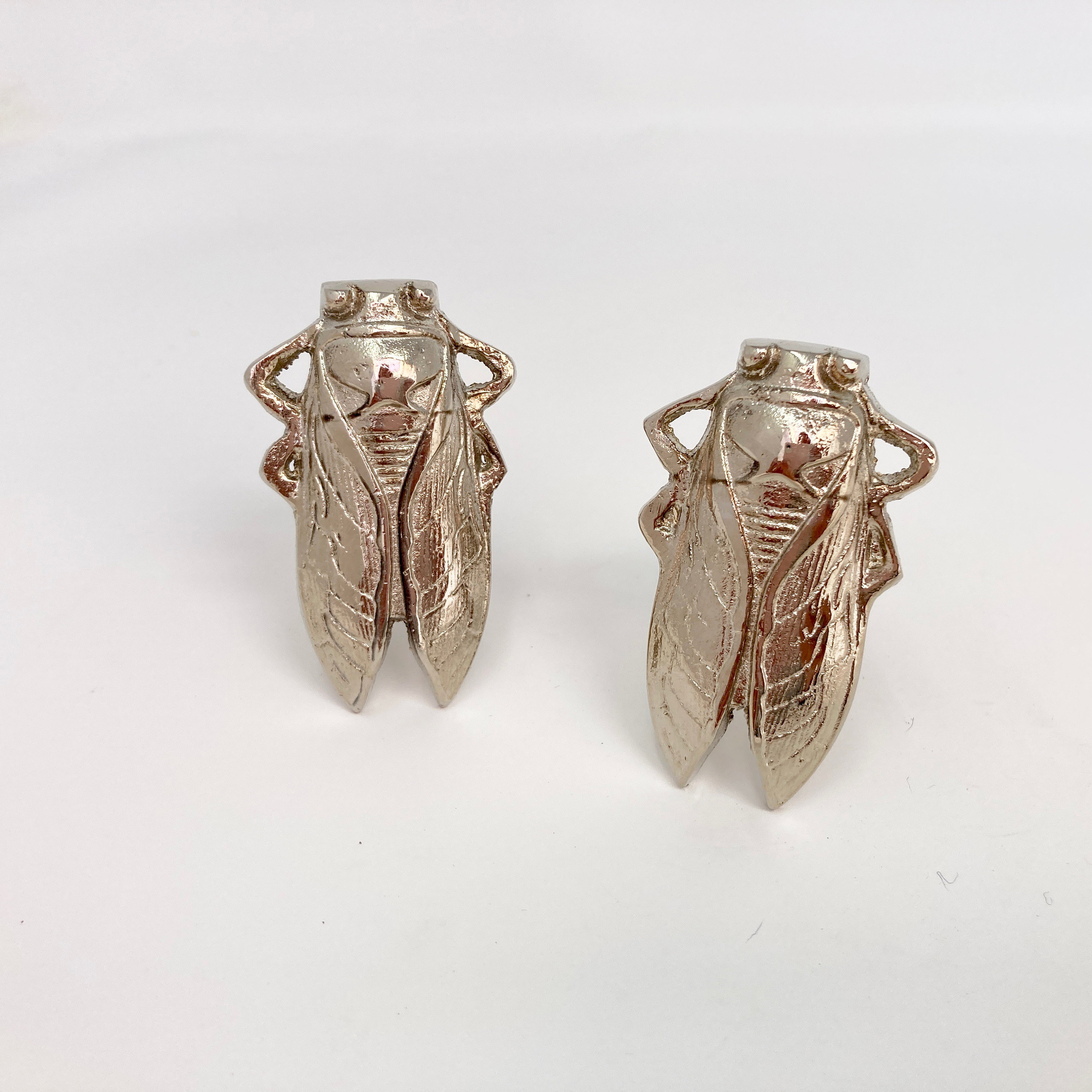 Bug Insect Drawer Knob Metal Cicada Knobs Dresser Knob Etsy UK