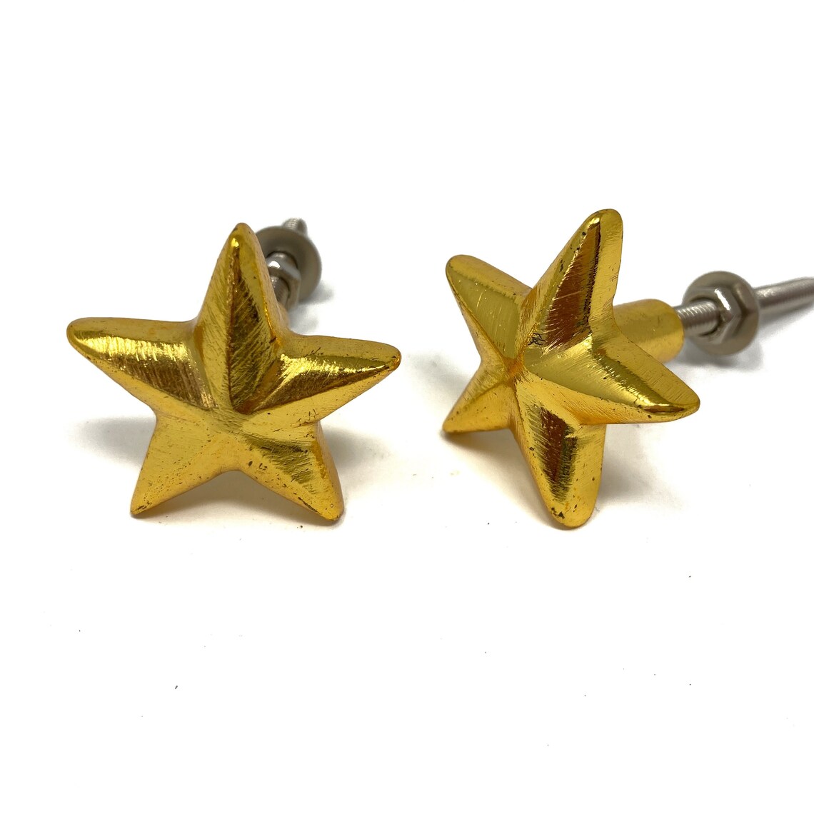 GOLD STAR Metal Knob Knob Home decor drawer pull Etsy