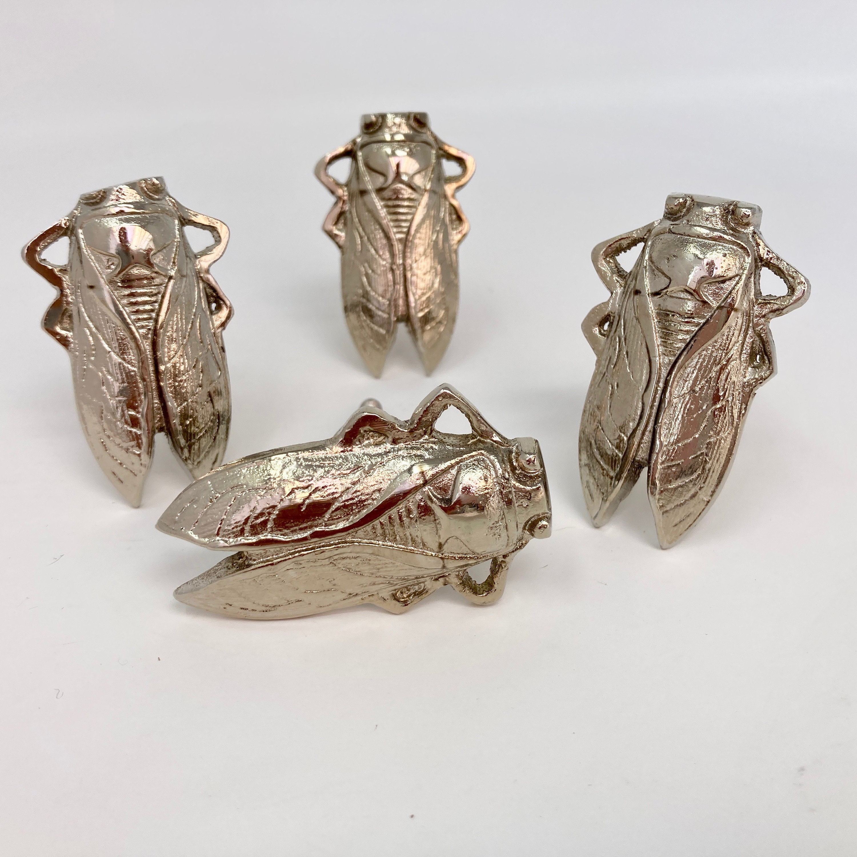 Bug Insect Drawer Knob Metal Cicada Knobs Dresser Knob Etsy UK