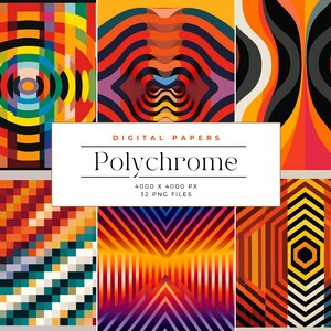 Polychrome Paper Polychrome Rainbow Backgrounds, Geometric Art, Abstract Background ...