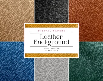 Colored Digital leather, leather textures, leather backgrounds, distressed brown leather, Shabby chic leather, Commercial Use, Digital paper