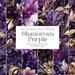 Purple Glamorous Seamless Pattern Digital Paper, Glam Digital Paper ...