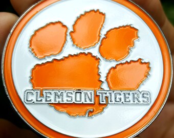 Clemson All In Poker Chips