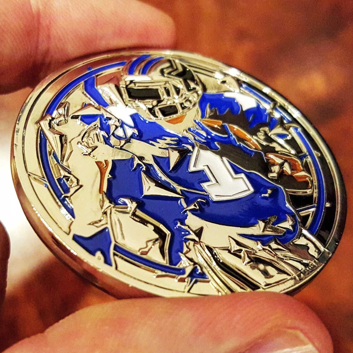 PREMIUM NFL Dallas Cowboys Popout Poker Card Chip Protector Etsy