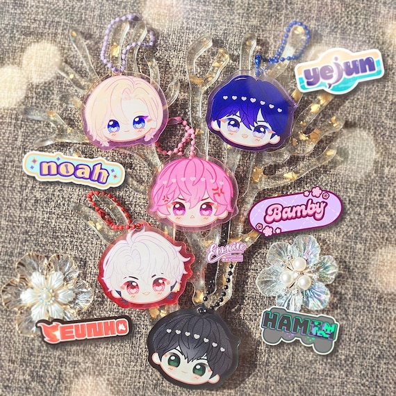 【新作からSALEアイテム等お得な商品満載】 Plave Charm (yejun, Noah, Bamby, Eunho, Hamin) - Etsy アイドル