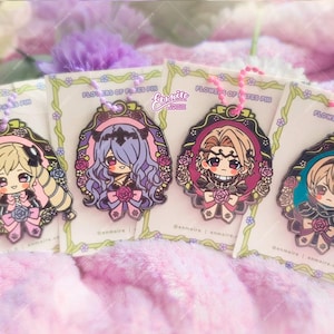 NOHR : Camilla/Xander/Leo/Elise - Fire Emblem Flower of Fates Hard Enamel Pin Charm