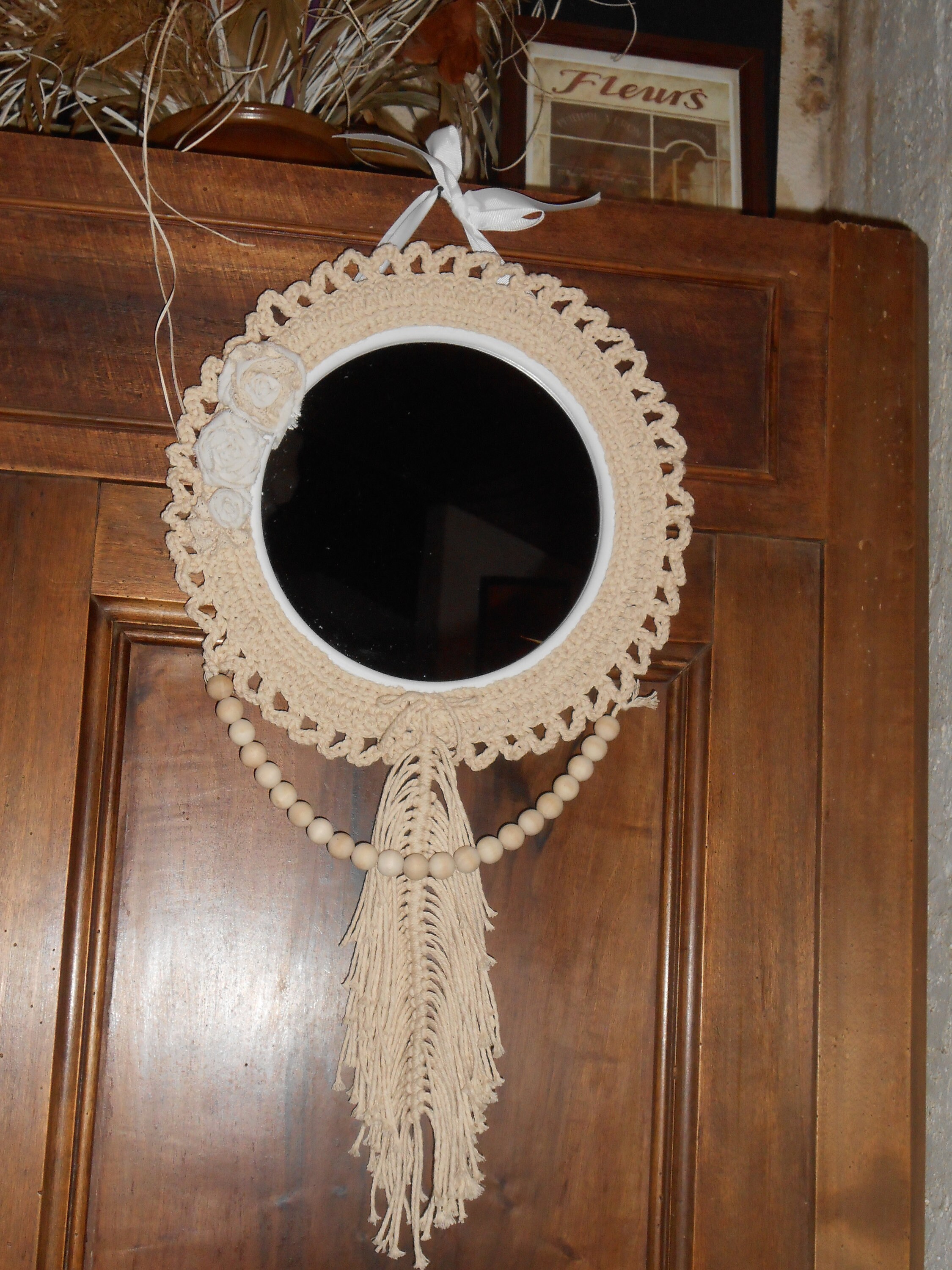 Miroir Macramé