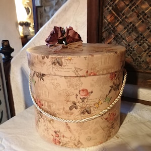 Cajas para sombreros colección "La Vie en Rose"