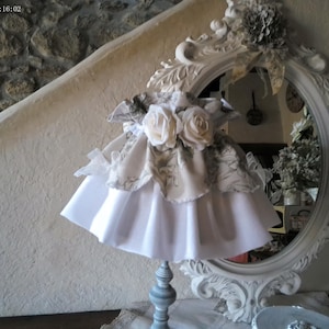 &quot;Roseline&quot; lampshade skirt