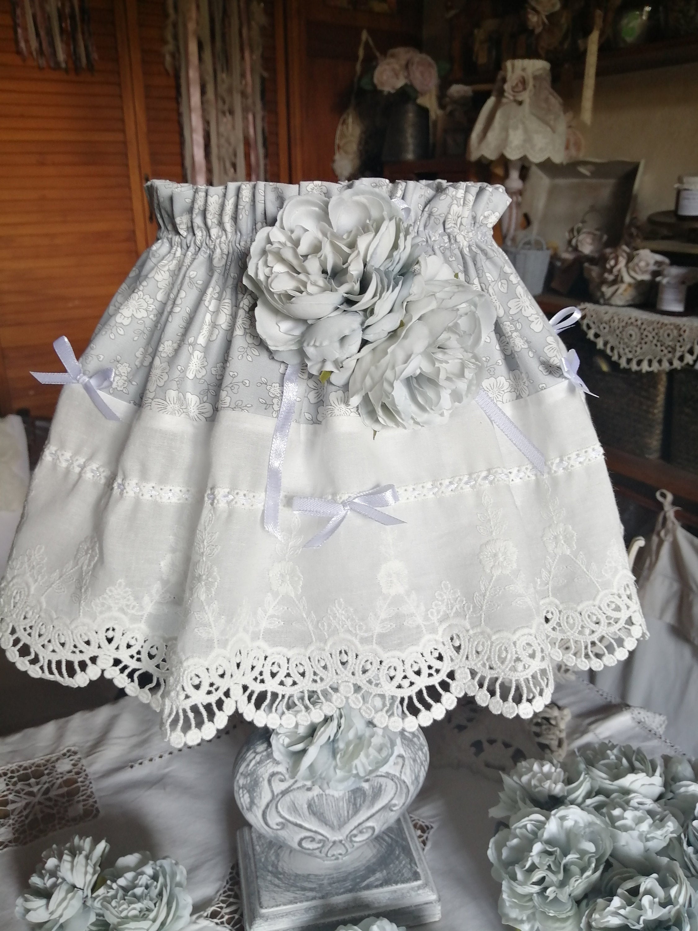 Jupon d'abat-Jour Rêves Bleus