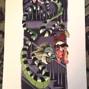 We've Come For Your Daughter, Chuck- Beetlejuice illustration print 11x17