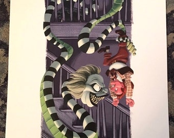 We've Come For Your Daughter, Chuck- Beetlejuice fan art print 11x17