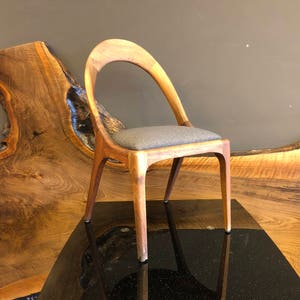 Noix X Walnut Chair, Wooden Chair, Dining Chair image 1