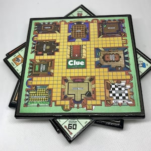 Tile Coasters - Board Games