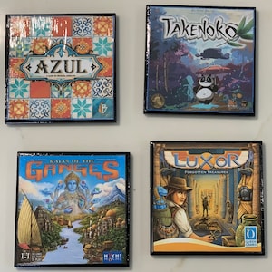 Tile Coasters - Board Games; Sagrada, Azul
