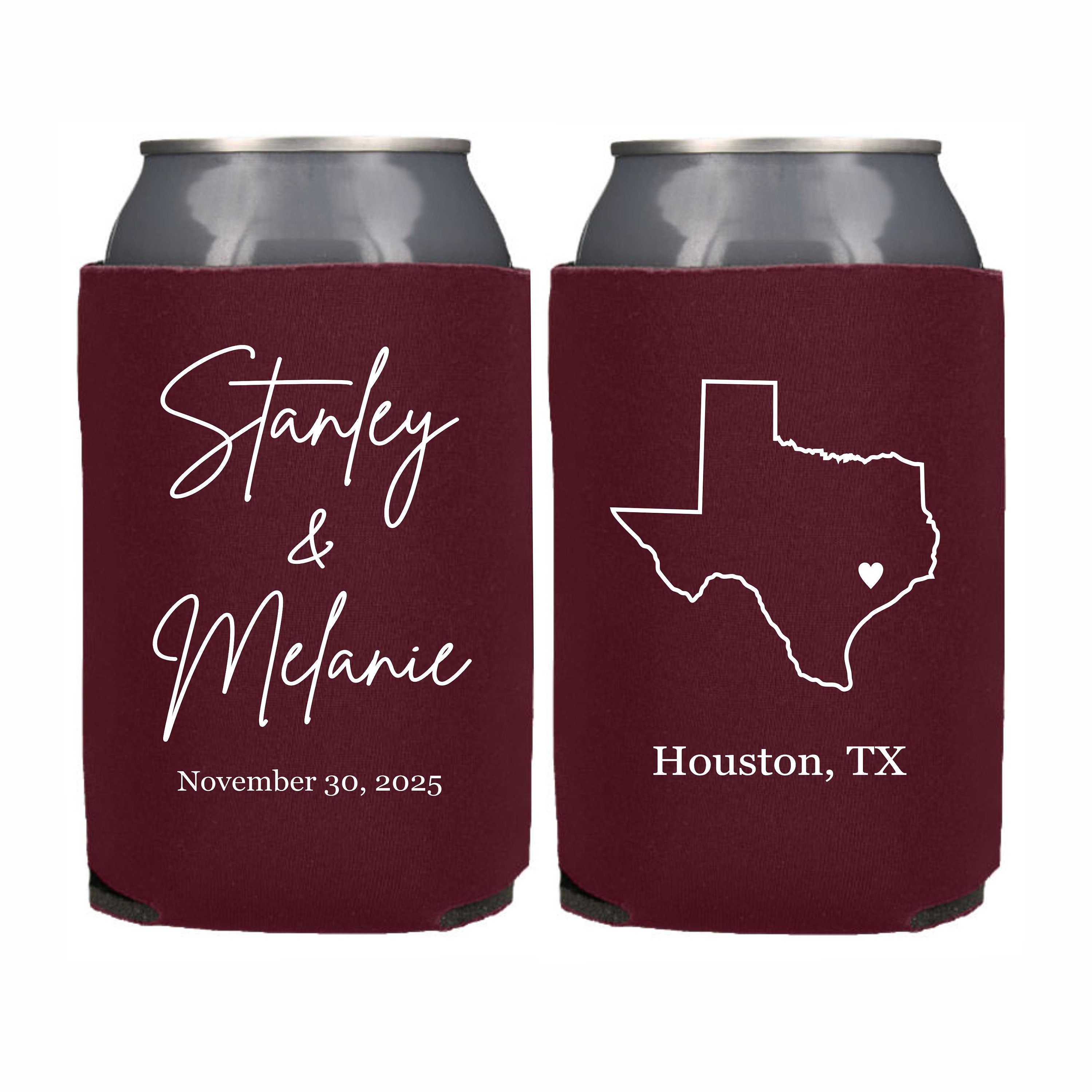 Houston Texas Koozie 