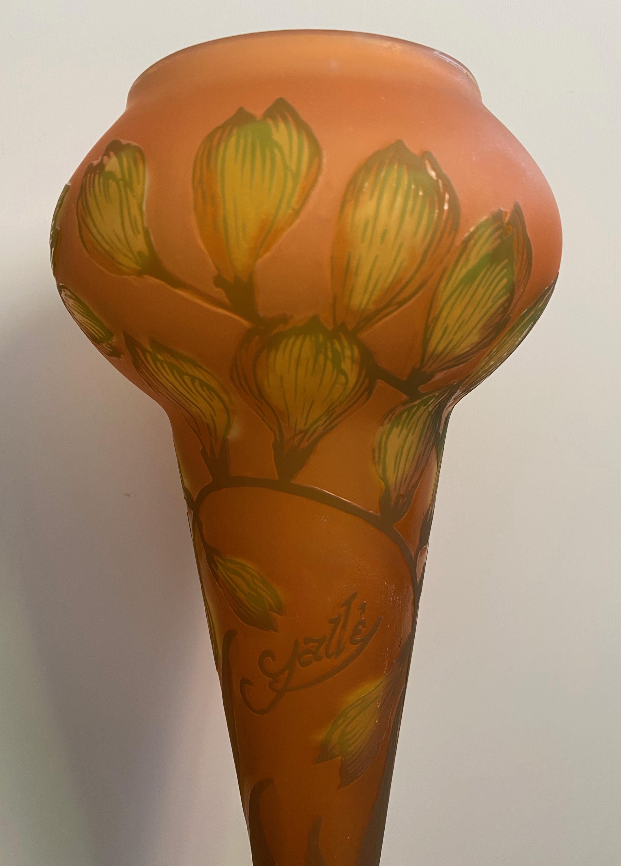 Galle vase - Etsy 日本