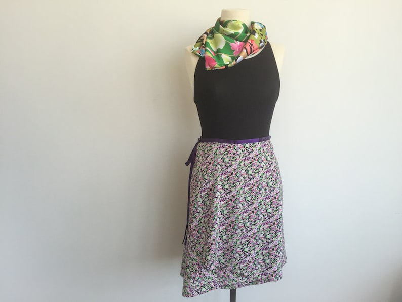 Abstract garden street-dancewear skirt