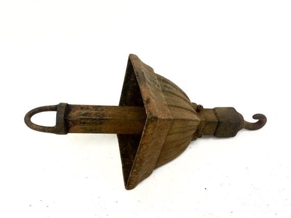 Large Antique Ceiling Hook Vintage Cast Iron Steam Punk Etsy