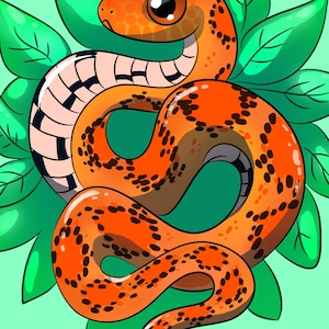 Carte serpent