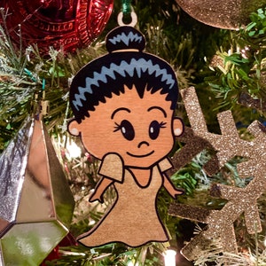 Maria Clara Chibi Wood Ornament