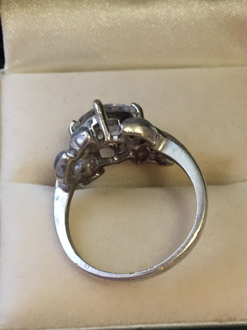 Enamel QVC Ring Sterling Silver Cubic Zircon 925 DQCZ Enamel Etsy