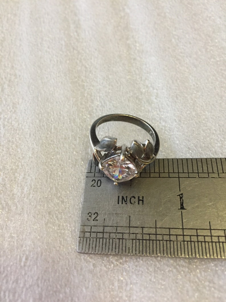 Enamel QVC Ring Sterling Silver Cubic Zircon 925 DQCZ Enamel Etsy