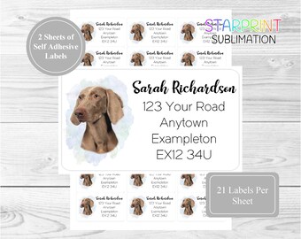 Weimaraner Key Ring By Starprint Auto combined postage
